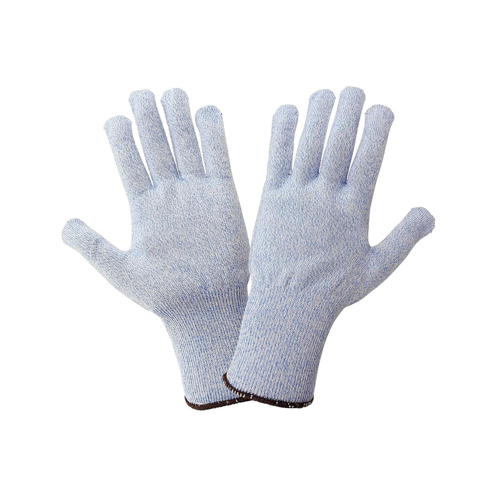 Global Glove 13ga UHMWPE, Uncoated, A4 Cut Resistant Gloves -12 Pairs